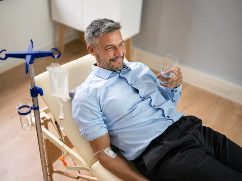 Energy Boost iv therapy process