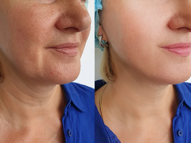 PRP Facial Before and After