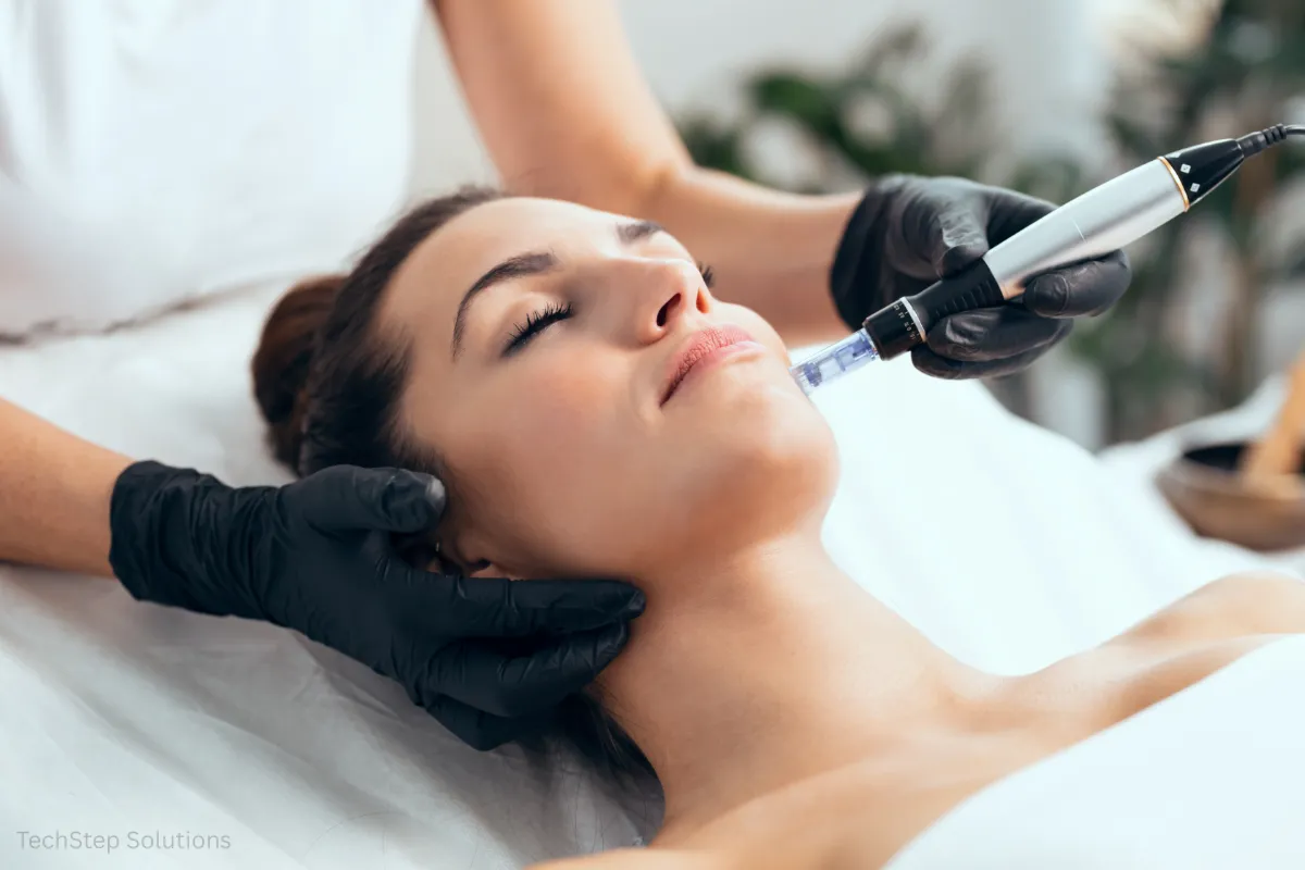 laser and microneedling