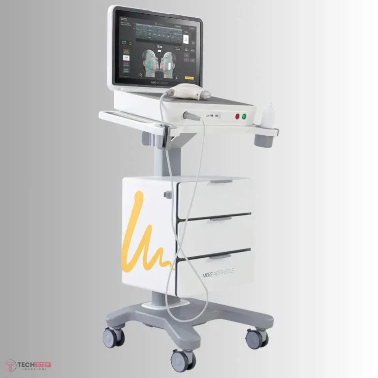 Merz Ultherapy PRIME microfocused ultrasound device at AquaVita Med Spa in Lake Forest, CA